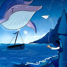 Mensaje a los espíritus . Ilustrasi Digital proyek oleh Laura Díez - 01.05.2024