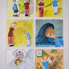 Mon projet du cours : Introduction à la psychologie de la couleur : le récit chromatique. Traditional illustration, Fine Arts, Painting, Watercolor Painting, Children's Illustration, Narrative, and Color Theor project by Solweig Gerbier - 01.04.2024