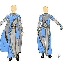 Kleidung, Clothing, Mittelalter, middle Ages, Manga. Un progetto di Fashion design e Manga di saskia jäkel - 05.01.2024
