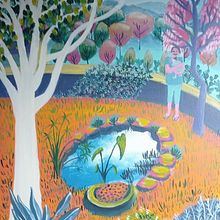 Mi proyecto del curso: Pintura acrílica paso a paso: crea paisajes increíbles Ein Projekt aus dem Bereich Malerei mit Acr und l von Marita Nadal Lizabe - 05.01.2024