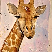 Mijn project van de cursus: Aquarel van realistische dieren in het wild. Un projet de Beaux Arts, Peinture, Aquarelle et Illustration naturaliste de studiojipje - 04.01.2024