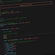 Mi proyecto del curso: Introducción a la programación con Python. Programming, and Web Development project by Javier Contreras Totoni - 01.06.2024