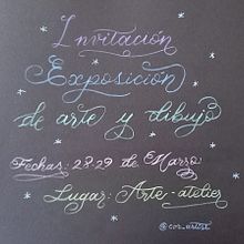 Mi proyecto del curso: Caligrafía inglesa de la A a la Z. Calligraph project by cora_frigula - 01.06.2024