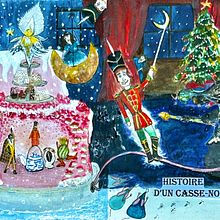 Mon projet du cours : Techniques créatives pour l'illustration de couvertures. Un projet de Illustration traditionnelle, Peinture, Illustration numérique et Illustration éditoriale de scarolang - 06.01.2024
