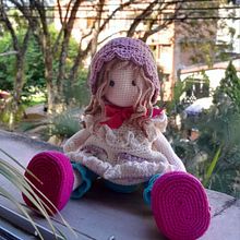 Mi proyecto del curso: Elaboración de muñecas amigurumi románticas. Arts, Crafts, To, Design, Fiber Arts, Crochet, Amigurumi, and Textile Design project by Angelica Goenaga - 01.04.2024