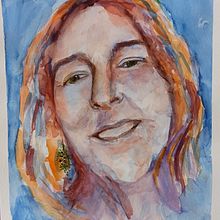 Mi proyecto del curso: Retrato artístico en acuarela. Fine Arts, Painting, Watercolor Painting, and Portrait Drawing project by Isabel Fernandez-Arroyo Sanchez-Migallon - 01.06.2024