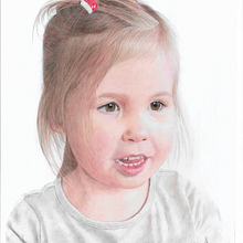 my neice. Un progetto di Belle arti, Disegno, Disegno a matita, Disegno realistico e Disegno di ritratti di Kate Sarah Howard Howard - 06.01.2024