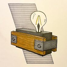 Mein Abschlussprojekt für den Kurs: Technisches Zeichnen: Techniken zur Repräsentation in 3-D. Un progetto di Design industriale, Product design, Bozzetti, Disegno, Disegno realistico e Illustrazione con inchiostro di jenny_noethiger - 06.01.2024