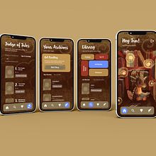 Whimsy - Mobile Application. Un progetto di UX / UI, Design, Design per smartphone e Sviluppo di applicazioni di Alexa - 02.01.2024