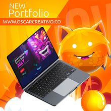 NEW WEB PORTFOLIO Oscar creativo. Web Design, Web Development, Design, Traditional illustration, Advertising, Music, Programming, UX / UI, 3D, Film, Video, TV, Motion Graphics, Animation, Art Direction, Automotive Design, Br, ing, Identit, Character Design, Game Design, Graphic Design, Social Media, Character Animation, and Vector Illustration project by Oscar Creativo - 01.07.2024