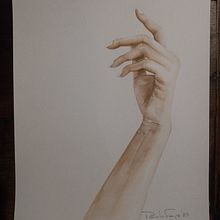 Mi proyecto del curso: Ilustración expresiva de manos en acuarela. Un proyecto de Pintura, Pintura a la acuarela, Dibujo anatómico e Ilustración tradicional de Paula FERREYRA - 07.01.2024