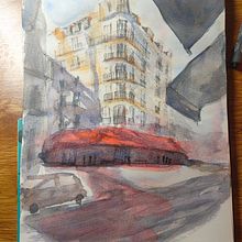 Il mio progetto del corso: Disegno architettonico con acquerello e inchiostro. Un progetto di Bozzetti, Disegno, Pittura ad acquerello, Illustrazione architettonica, Sketchbook e Illustrazione con inchiostro di Stefania Rinaldi - 07.01.2024