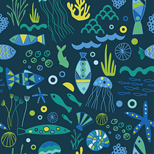 My project for course: Pattern design for homeware products. Un progetto di Graphic design, Product design, Pattern design e Illustrazione digitale di Roberta - 22.02.2024