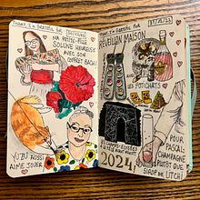 Follow up n°25 to "Illustrated Life Journal: A Daily Mindful Practice" : December 2023. Sketchbook, Drawing, and Traditional illustration project by Stig Legrand - 01.08.2024