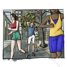 My project for course: Basic Principles of Drawing People from Imagination. Un projet de Illustration traditionnelle, Beaux Arts, Esquisse , Dessin au cra, on, Dessin, Dessin artistique , et Dessin anatomique de Kathy Giannoulis - 08.01.2024