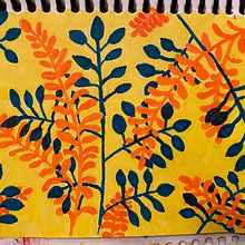 past drawing tutorials. Pattern Design project by Yolanda Cunningham - 01.08.2024
