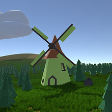 Meu projeto do curso: Modelagem de cenários low poly para vídeo games. 3D, and 3D Modeling project by Paulo Henrique Mathias da Silva - 01.05.2024