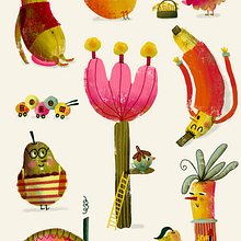 Mi proyecto del curso: Laboratorio creativo: ilustra personajes infantiles. Een project van Ontwerp van personages, Digitale illustratie, Kinderillustratie y Prentenboeken van Deby Garay - 09.01.2024