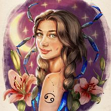 My project for course: Digital Fantasy Portraits with Photoshop. Traditional illustration, Drawing, Digital Illustration, Portrait Drawing, Digital Drawing, and Digital Painting project by Magdalena Czekaj - 01.09.2024