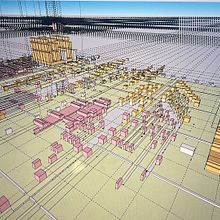 Field Project (Rachmaninoff data -> Music Pavilion Form). Un progetto di Architettura di jon choi - 29.11.2023