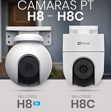 Gráfica Camaras PT H8, H8C - Instagram. Un proyecto de Diseño, Gestión del diseño, Diseño gráfico, Marketing y Marketing Digital de Valentin Retamal - 09.01.2024