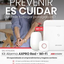 Informativo Alarma AXPRO - Mailing - Instagram. Un proyecto de Diseño, Publicidad, Diseño gráfico, Marketing, Fotografía de producto y Marketing Digital de Valentin Retamal - 09.01.2024