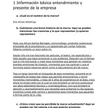 Mi proyecto del curso: El brief: técnicas y herramientas para su creación  Dos Almas Weddings . Projekt z dziedziny  Reklama, Branding i identyfikacja wizualna, Doradztwo kreatywne, Zarządzanie projektowaniem i Marketing użytkownika Emilio Reyes - 10.01.2024