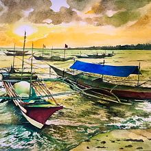 Watercolor Paintings. Fine Arts project by Adonis Sollano - 01.10.2024