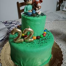 Meu projeto do curso: Modelagem de personagens com pasta de açúcar. Un proyecto de Diseño, Diseño de personajes y DIY de Eduarda Vieira - 19.12.2023