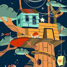 Nostalgic Dreams. Un progetto di Creatività, Illustrazione digitale e Illustrazione infantile di Regina Chin - 10.01.2024