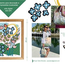 flores de verano Ein Projekt aus dem Bereich Musterdesign, Digitales Design, Design, Erweiterungsentwicklung und Innendesign von Paula Taibo - 06.06.2023