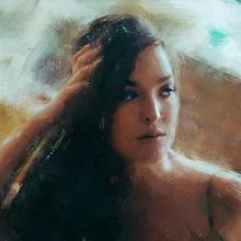 My project for course: Digital Portraits with a Traditional Style in Photoshop. Un proyecto de Ilustración tradicional, Ilustración digital y Pintura digital de Chelbe - 05.01.2024