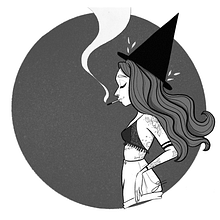 Inktober 2020 - Witches . Digital Illustration project by Béatrice Fournier-Brisebois - 01.10.2024