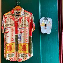 Verão marca Bendizê. Design de produtos, Estampagem, Estamparia têxtil, Design têxtil, e Design gráfico projeto de Luana Ramos - 01.03.2022
