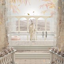 Mi proyecto del curso: Ilustración 3D: espacios surrealistas con Cinema 4D. Architecture, and ArchVIZ project by JUAN GRAJALES - 01.10.2024