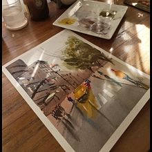 Mi proyecto del curso: Paisajes urbanos en acuarela. Fine Arts, Watercolor Painting, and Architectural Illustration project by Patricia Melo - 01.09.2024