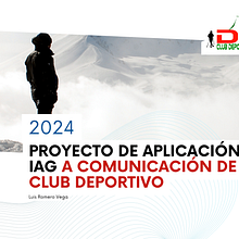 Mi proyecto del curso: Creación de contenidos con IA Ein Projekt aus dem Bereich Künstliche Intelligenz von Luis Romero Vega - 10.01.2024