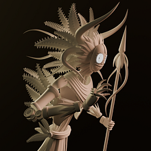 Meu projeto do curso: Modelagem de personagens no Maya Ein Projekt aus dem Bereich 3D und 3-D-Modellierung von maria_e_beck19 - 11.01.2024