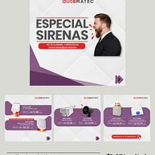 Instagram - Banner Web Especial Sirenas. Un proyecto de Diseño, Publicidad, Diseño gráfico, Marketing, Fotografía de producto y Marketing Digital de Valentin Retamal - 12.01.2024