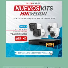 Banner Web - Instagram - Nuevos kits Hikvision. Un proyecto de Diseño, Publicidad, Diseño gráfico, Marketing, Redes Sociales, Fotografía de estudio y Marketing Digital de Valentin Retamal - 12.01.2024