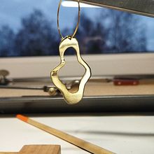 Mój projekt z kursu: Wprowadzenie do technik wyrobu biżuterii metalowej. Accessor, Design, Arts, Crafts, Jewelr, and Design project by Karolina Czapla - 01.12.2024