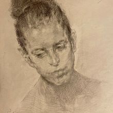 My project for course: Graphite Drawing Techniques for Planar Portraiture. Projekt z dziedziny  Sztuki piękne, Sketching,  R, sunek, Portret, R, sunek realist, czn,  R, sunek art, st i czn użytkownika fareena - 12.01.2024
