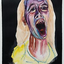 Mi proyecto del curso: Dibujo expresivo de la figura humana: explora formas y colores. Fine Arts, Pencil Drawing, Drawing, Portrait Drawing, Realistic Drawing, Figure Drawing, and Gouache Painting project by Gerardo Jiménez - 01.09.2024