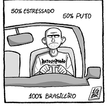 Meu projeto do curso: Humor gráfico para principiantes. Projekt z dziedziny Pisanie, Komiks,  R i sunek użytkownika Ignácio Nascimento - 12.01.2024
