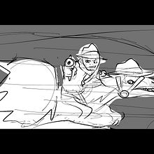 Mi proyecto del curso: Introducción al storyboarding. Un proyecto de Ilustración tradicional, Dirección de arte, Producción audiovisual					, Ilustración digital, Stor, board, Concept Art y Dibujo digital de Julio Cesar Delgado Ramirez - 12.01.2024