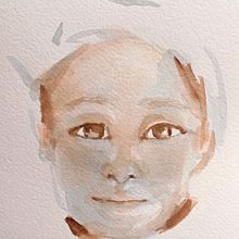 Mi proyecto del curso: Retrato artístico en acuarela. Un progetto di Belle arti, Pittura, Pittura ad acquerello e Disegno di ritratti di Beatriz Pérez Peiró - 12.01.2024