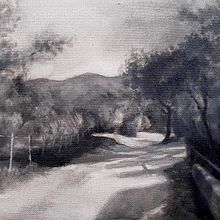Thumbnails per paesaggio campestre. Drawing project by Clizia Omarini - 01.13.2024