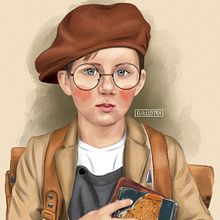 Retrato digital - Ilustración en Procreate. Digital Illustration, Drawing, Portrait Drawing, and Realistic Drawing project by Elisabet FC - 01.13.2024
