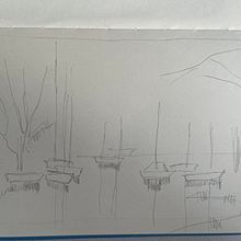 Mon projet du cours : Peinture de paysages marins à l'aquarelle. Pintura, Pintura em aquarela e Ilustração naturalista projeto de nive57 - 13.01.2024