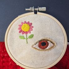 Mi proyecto del curso: Técnicas de bordado en miniatura. Un proyecto de Bordado y Diseño textil de LOLA CAMACHO CAMINERO - 14.01.2024